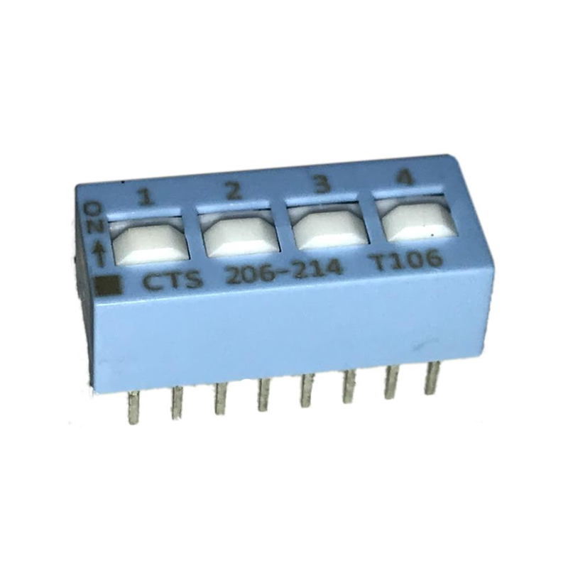 1 pcs : 206-214 - SWITCH SLIDE DIP DPST 0.05A 24V