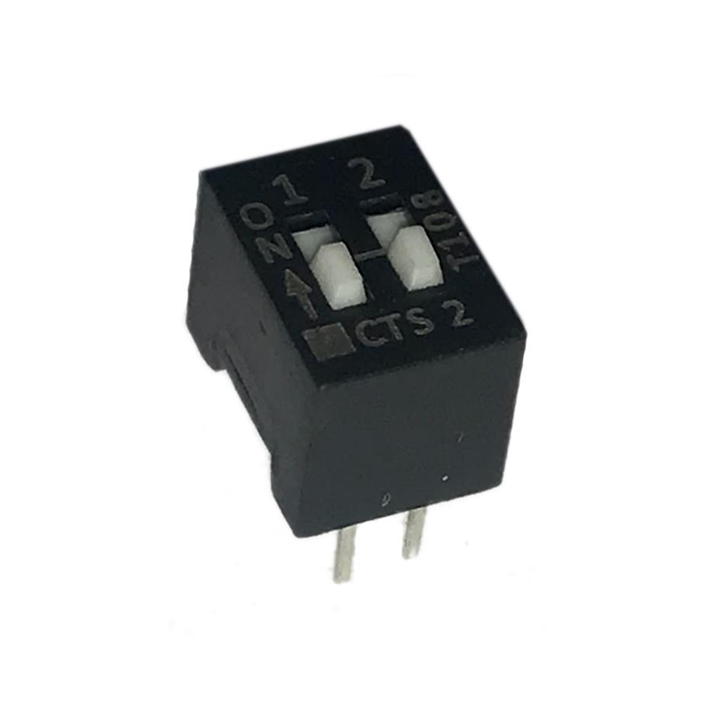 1 pcs : 208-2 - SWITCH SLIDE DIP SPST 0.05A 24V