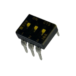 1 pcs : 209-3LPST - SWITCH SLIDE DIP SPST 0.1A 20V