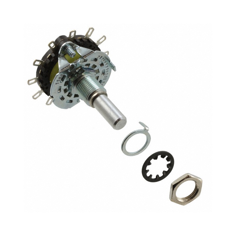 1 pcs : 212T0111S332RA - SWITCH ROTARY 11POS 750MA 125V