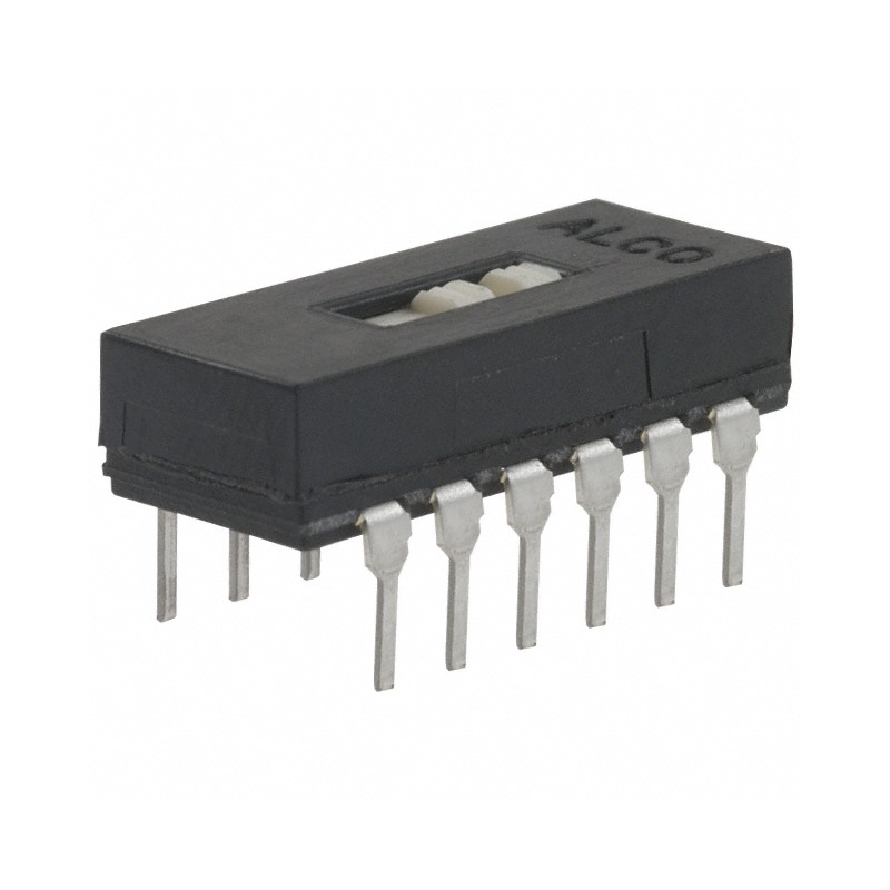 1 pcs : 2-1825011-1 - SWITCH SLIDE 4PDT 300MA 115V