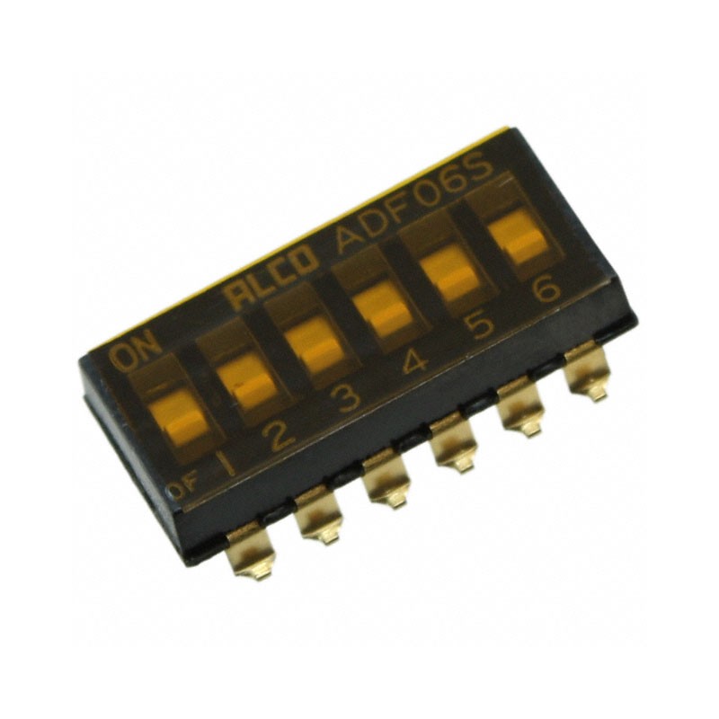 1 pcs : 2-1825059-9 - SWITCH SLIDE DIP SPST 0.025A 24V