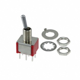 1 pcs : 2-1825138-5 - SWITCH TOGGLE DPDT 5A 120V