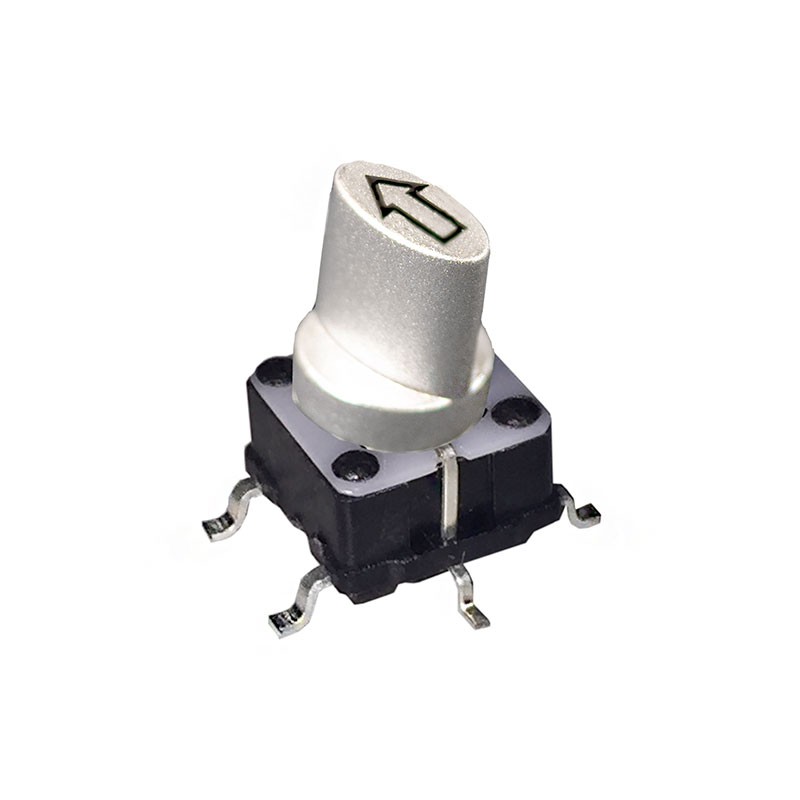 1 pcs : 228AMVARFAMSCR - SWITCH TACTILE SPST-NO 0.05A 12V