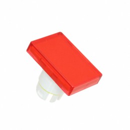 1 pcs : 22-903.2 - CAP PUSHBUTTON RECTANGLE RED