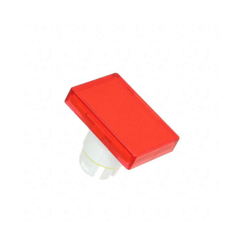 1 pcs : 22-903.2 - CAP PUSHBUTTON RECTANGLE RED