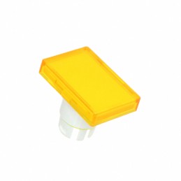 1 pcs : 22-903.4 - CAP PUSHBUTTON RECTANGLE YLW