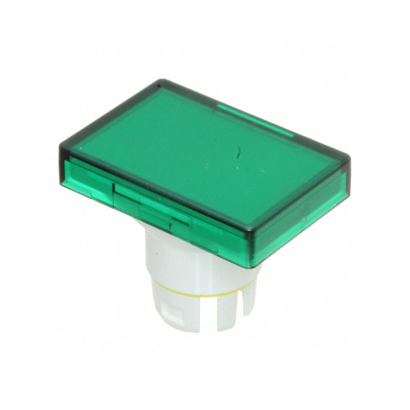 1 pcs : 22-903.5 - CAP PUSHBUTTON RECTANGLE GRN