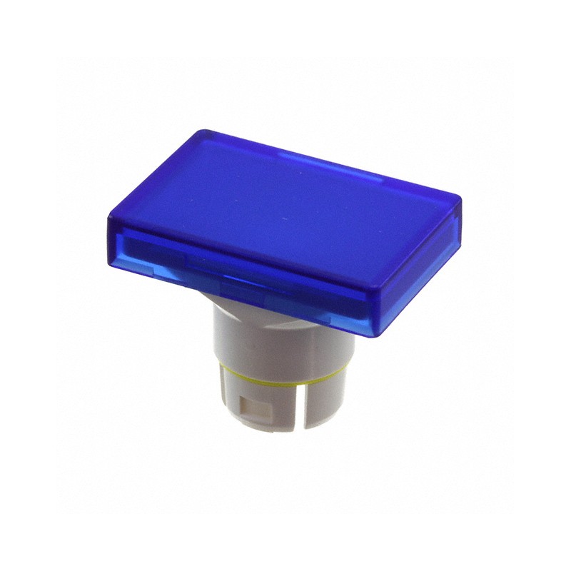 1 pcs : 22-903.6 - CAP PUSHBUTTON RECTANGLE BLUE