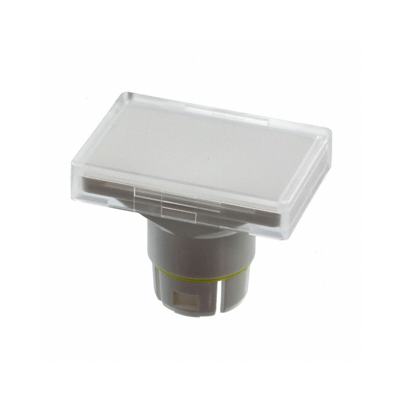 1 pcs : 22-903.7 - CAP PUSHBUTTON RECTANGLE CLR