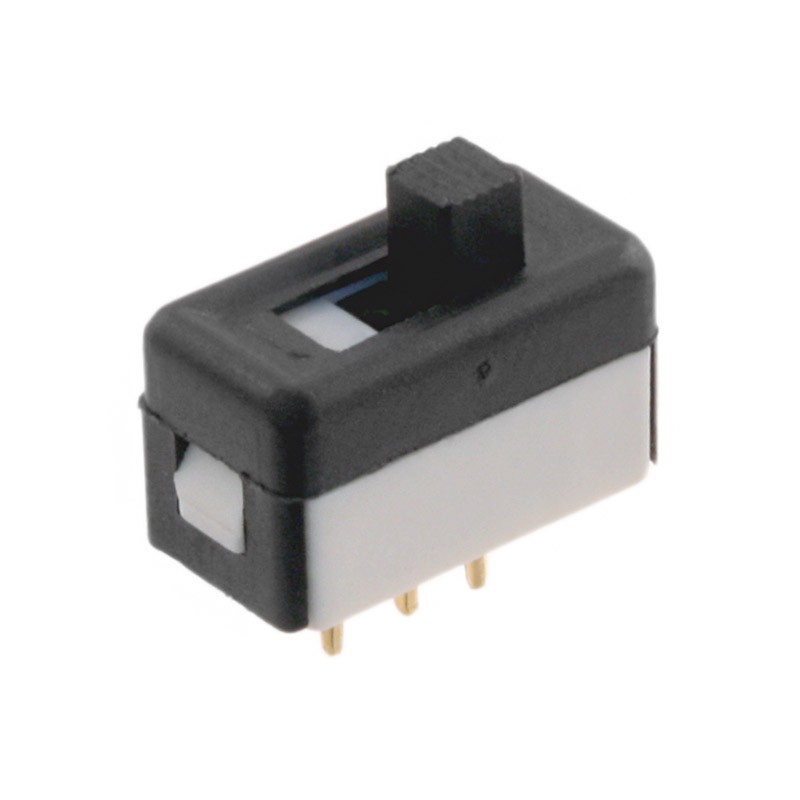 1 pcs : 25139NLDH - SWITCH SLIDE SPDT 100MA 30V