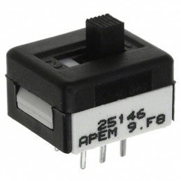 1 pcs : 25146NAH - SWITCH SLIDE DPDT 4A 125V