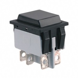 1 pcs : 2649LH/2A212000L0 - SWITCH ROCKER DPDT 10A 125V