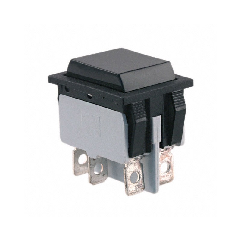 1 pcs : 2649LH/2A212000L0 - SWITCH ROCKER DPDT 10A 125V