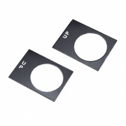 1 pcs : 2LP05 - LEGEND PLATE 22 MM UP