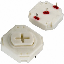 1 pcs : 3.14.100.601/0000 - SWITCH TACTILE SPST-NO 0.1A 35V