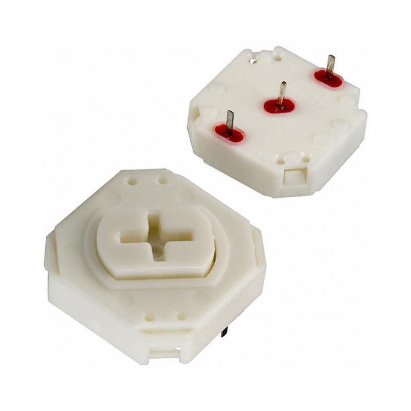 1 pcs : 3.14.100.601/0000 - SWITCH TACTILE SPST-NO 0.1A 35V