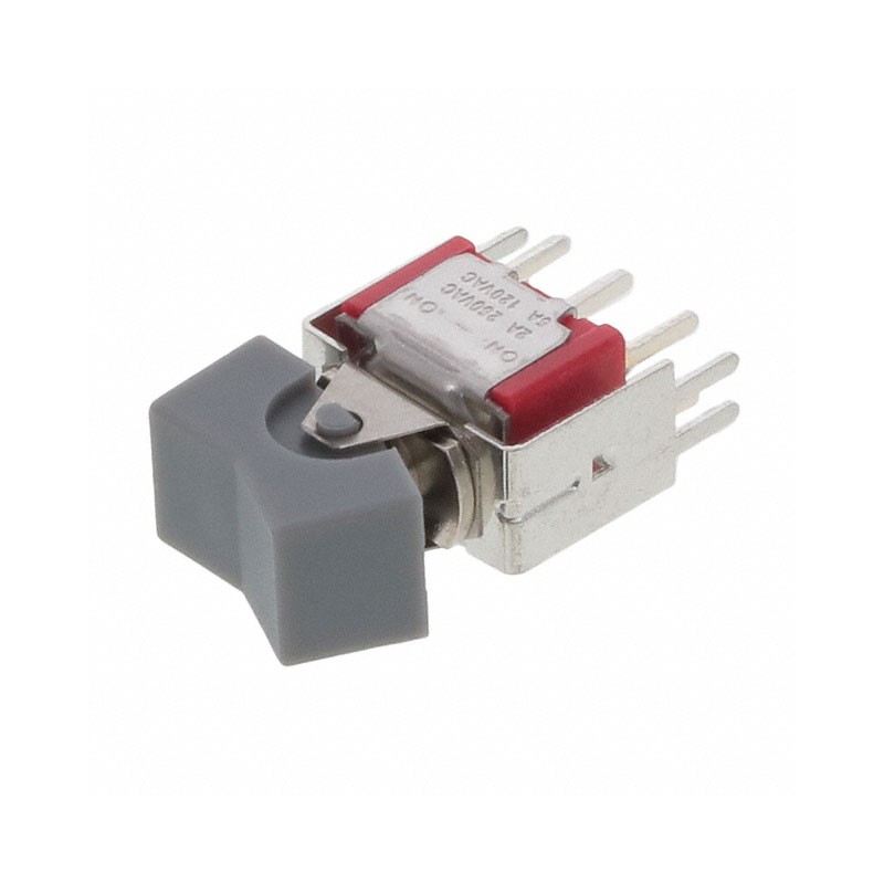 1 pcs : 300DP1J1GRYVS2QE - SWITCH ROCKER DPDT 5A 120V