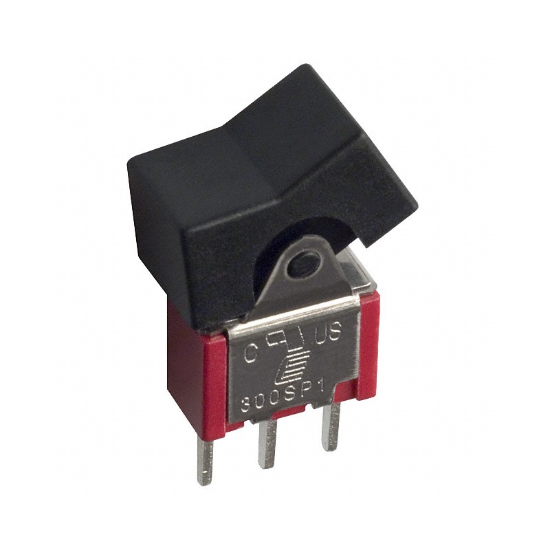 1 pcs : 300SP1J1BLKM2QE - SWITCH ROCKER SPDT 5A 120V