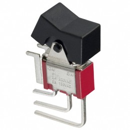 1 pcs : 300SP1J1BLKM7QE - SWITCH ROCKER SPDT 5A 120V