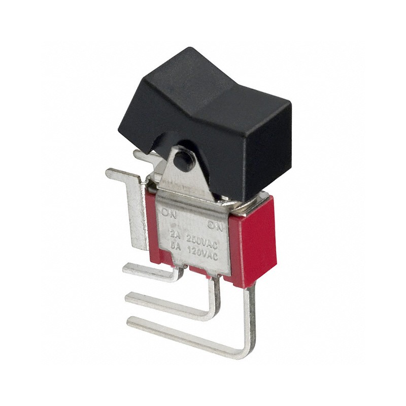 1 pcs : 300SP1J1BLKM7QE - SWITCH ROCKER SPDT 5A 120V