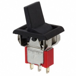 1 pcs : 300SP1R7BLKM1QEBLK - SWITCH ROCKER SPDT 5A 120V