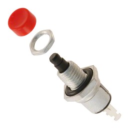 1 pcs : 30-251 RED - SWITCH PUSH SPST-NO 1A 115V