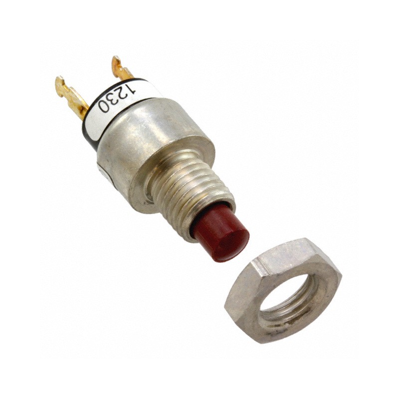 1 pcs : 30-6 - SWITCH PUSH SPST-NC 1A 115V