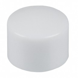 1 pcs : 30B1012-8 - CAP PUSHBUTTON ROUND WHITE