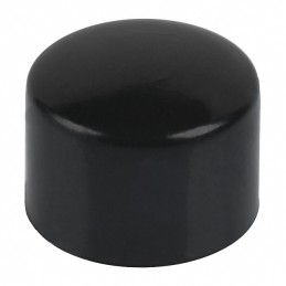 1 pcs : 30B1012-9 - CAP PUSHBUTTON ROUND BLACK