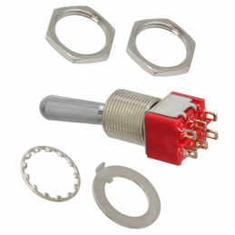 1 pcs : 3-1825138-1 - SWITCH TOGGLE DPDT 5A 120V