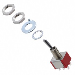 1 pcs : 3-1825139-9 - SWITCH TOGGLE SP3T 5A 120V