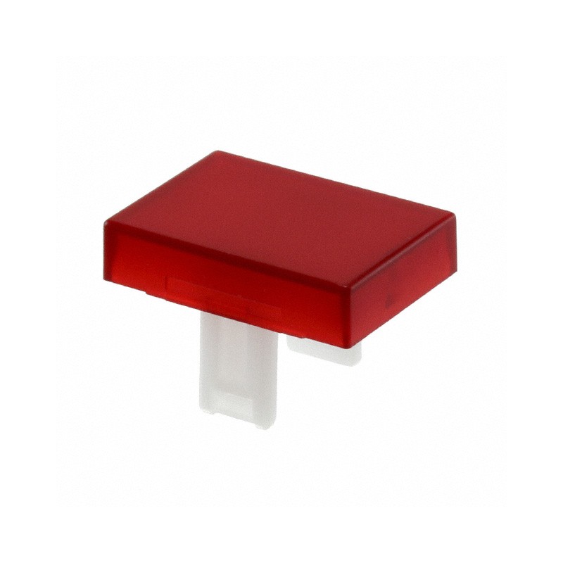 1 pcs : 31-901.2 - CAP PUSHBUTTON RECTANGLE RED