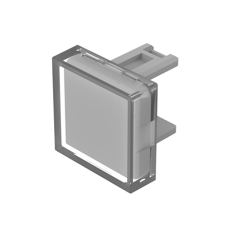 1 pcs : 31-953.7 - CAP PUSHBUTTON SQUARE CLR