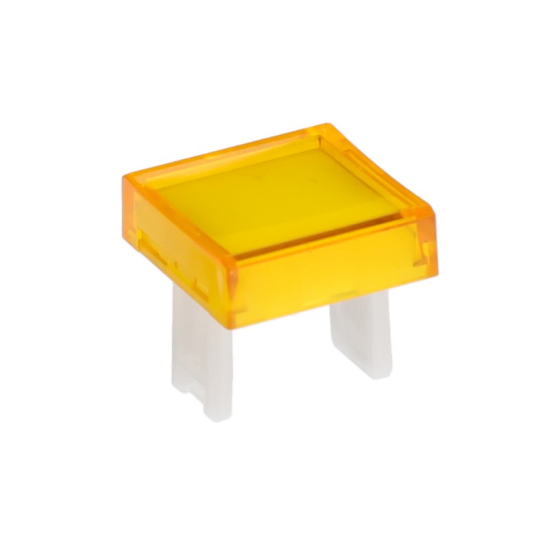 1 pcs : 31-954.4 - CAP PUSHBUTTON SQUARE YLW