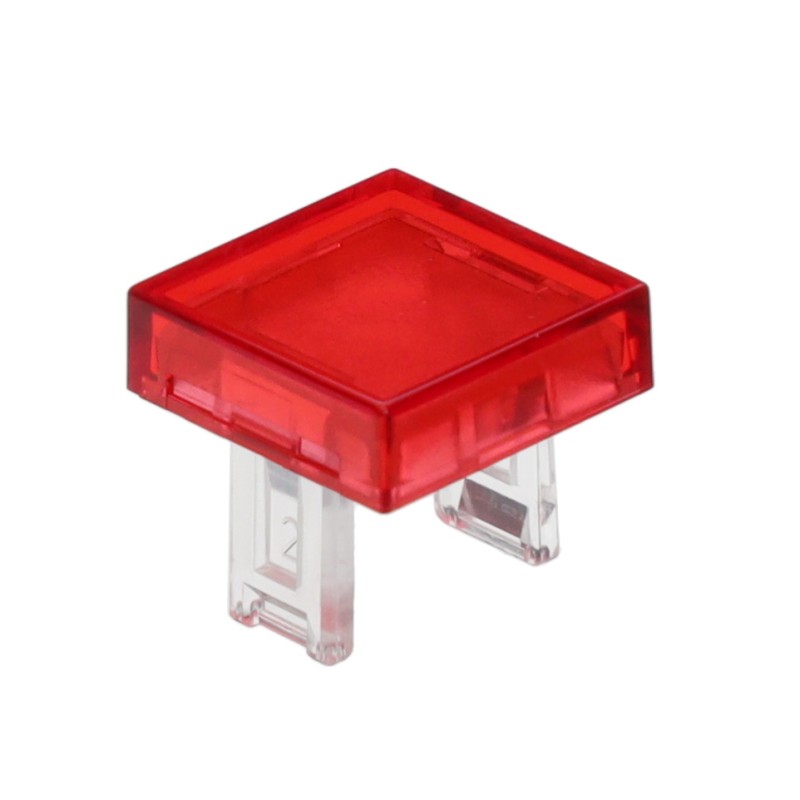 1 pcs : 31-955.2 - CAP PUSHBUTTON SQUARE RED