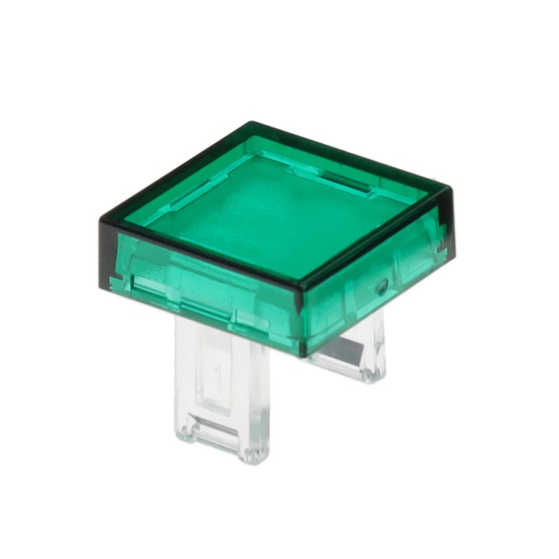 1 pcs : 31-955.5 - CAP PUSHBUTTON SQUARE GRN
