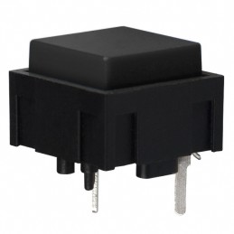 1 pcs : 320.01E11BLK - SWITCH TACT SPST-NO 0.025A 50V