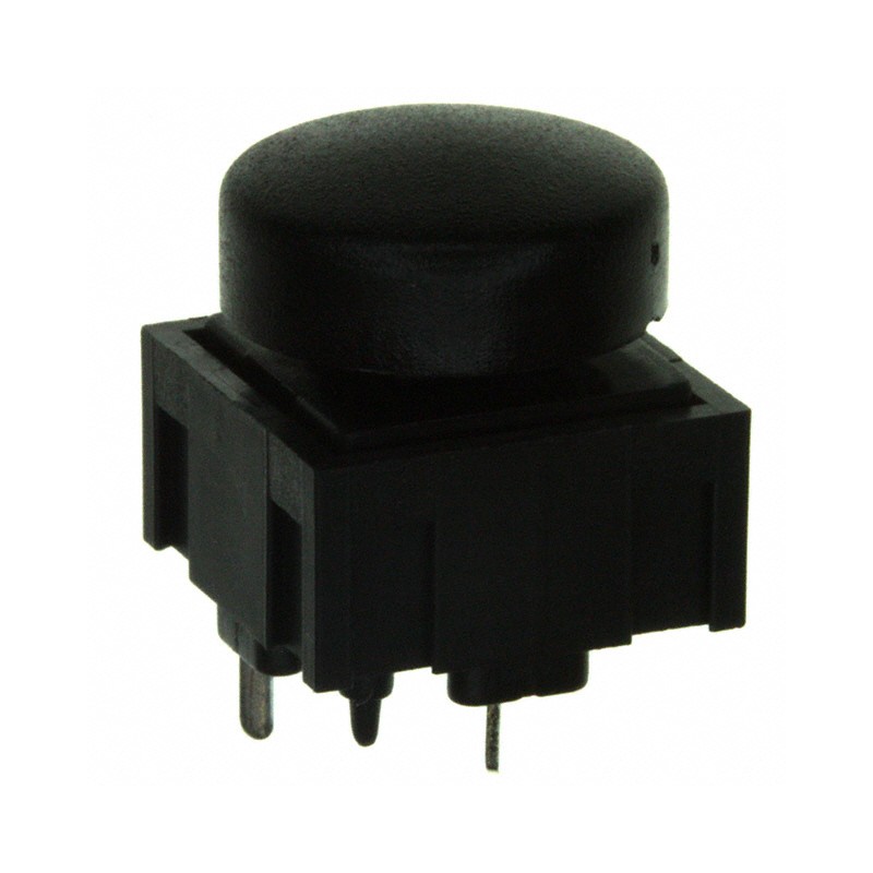 1 pcs : 320.02E11.08BLK - SWITCH TACT SPST-NO 0.025A 50V