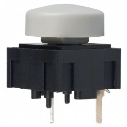 1 pcs : 320.02E11.08GRY - SWITCH TACT SPST-NO 0.025A 50V