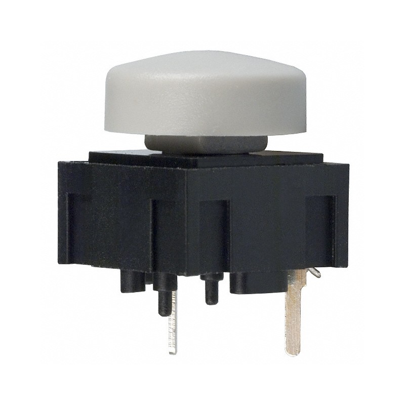 1 pcs : 320.02E11.08GRY - SWITCH TACT SPST-NO 0.025A 50V