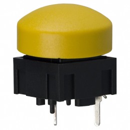 1 pcs : 320.02E11.09YEL - SWITCH TACT SPST-NO 0.025A 50V