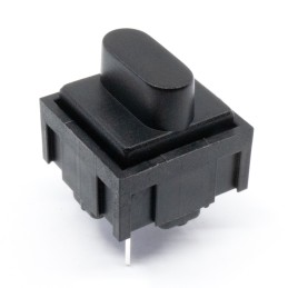 1 pcs : 320.04E11BLKVERT - SWITCH TACT SPST-NO 0.025A 50V