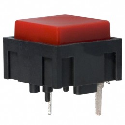 1 pcs : 320E11RED - SWITCH TACT SPST-NO 0.025A 50V