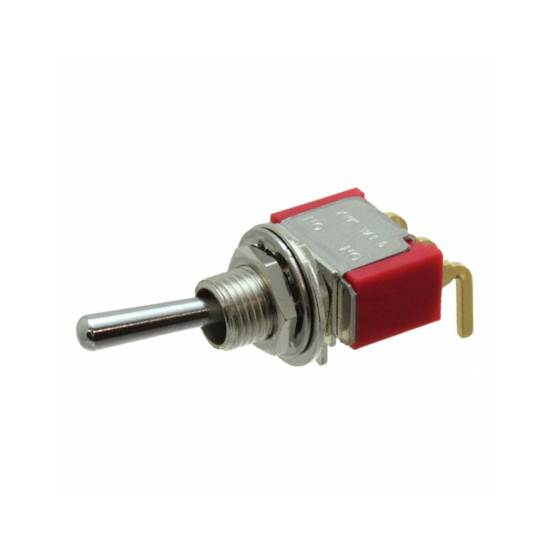 1 pcs : 34ASP11B1M6RT - SWITCH TOGGLE SPDT 0.4VA 20V