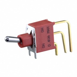 1 pcs : 34BWSP12B4M7RT - SWITCH TOGGLE SPDT 0.4VA 20V