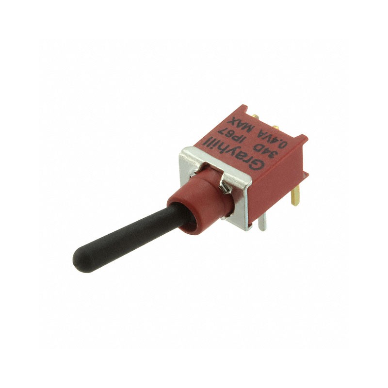 1 pcs : 34DWMSP15B4M6RT - SWITCH TOGGLE SPDT 0.4VA 20V