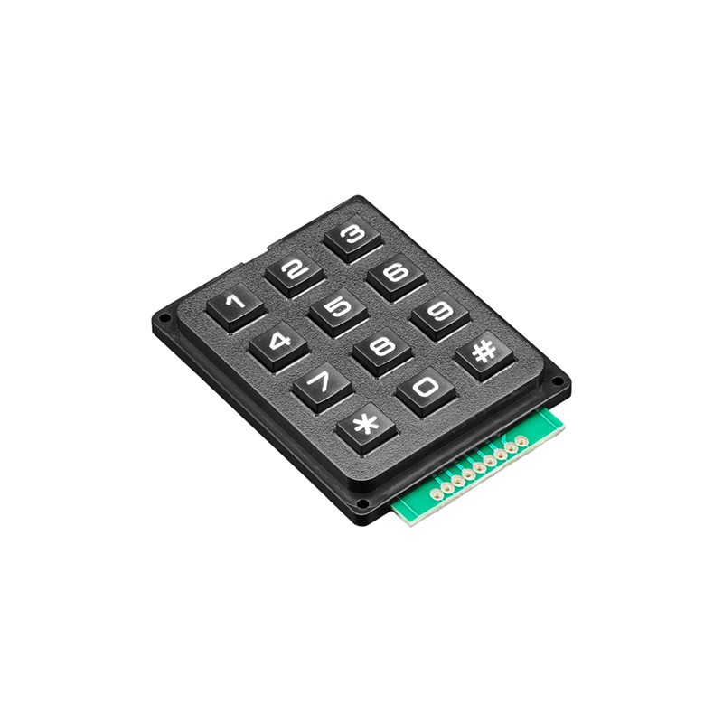 1 pcs : 3845 - SWITCH KEYPAD 12KEY NON-ILLUM