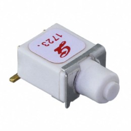1 pcs : 38BM-0-H-3-S - SWITCH PUSH SPST-NO 0.4VA 20V