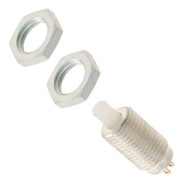 1 pcs : 39-101 - SWITCH PUSH SPST-NO 0.5A 115V